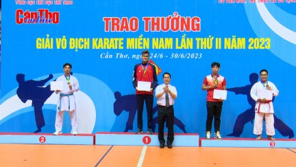 Khai mạc Giải vô địch Karate miền Nam lần thứ II năm 2023 Khai mạc Giải vô địch Karate miền Nam lần thứ II năm 2023