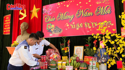 Tết của những người lính trên các đảo Tây Nam Tết của những người lính trên các đảo Tây Nam