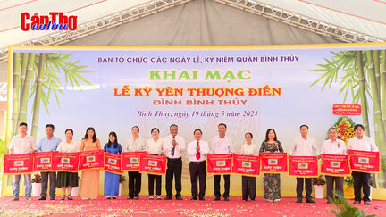 Khai mạc Lễ hội Kỳ yên Thượng điền Đình Bình Thủy