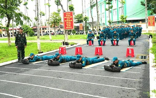 Hoàn thành tốt nhiệm vụ quân sự, quốc phòng Hoàn thành tốt nhiệm vụ quân sự, quốc phòng