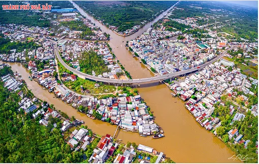 Thúc đẩy tiến độ thực hiện dự án phát triển đô thị xanh thích ứng biến đổi khí hậu tại Ngã Bảy Thúc đẩy tiến độ thực hiện dự án phát triển đô thị xanh thích ứng biến đổi khí hậu tại Ngã Bảy