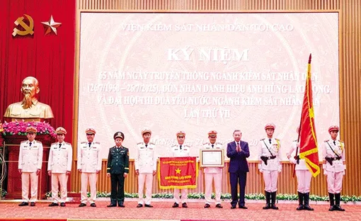 Ngành Kiểm sát nhân dân góp phần kiến tạo xã hội kỷ cương, công bằng, dân chủ, văn minh Ngành Kiểm sát nhân dân góp phần kiến tạo xã hội kỷ cương, công bằng, dân chủ, văn minh