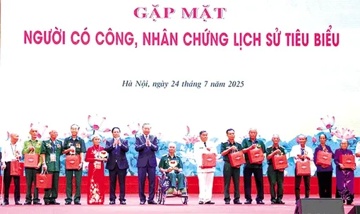 Chăm lo, thực hiện chính sách ưu đãi người có công với cách mạng là bổn phận, nhiệm vụ thường xuyên, lâu dài Chăm lo, thực hiện chính sách ưu đãi người có công với cách mạng là bổn phận, nhiệm vụ thường xuyên, lâu dài