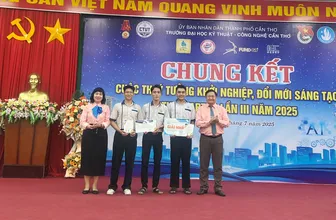 12 dự án tiêu biểu đạt giải “Cuộc thi ý tưởng khởi nghiệp, đổi mới sáng tạo CTUT Startup” năm 2025