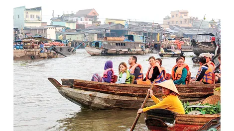 Mở lối du lịch đường sông trong không gian mới Mở lối du lịch đường sông trong không gian mới