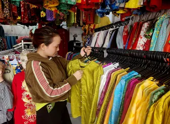 Thêm nét duyên khi diện áo bà ba Thêm nét duyên khi diện áo bà ba