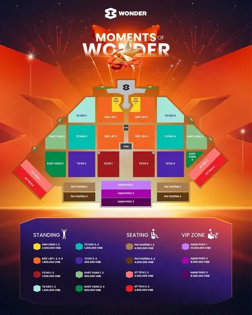 8WONDER 2025 - Moments Of Wonder: Quy tụ line-up hot từ Âu đến Á, trải nghiệm xứng tầm quốc tế mà giá vé quá hời! 8WONDER 2025 - Moments Of Wonder: Quy tụ line-up hot từ Âu đến Á, trải nghiệm xứng tầm quốc tế mà giá vé quá hời!