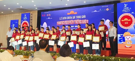 Tổ chức sân chơi “Trạng Nguyên Tiếng Việt” cho học sinh tiểu học