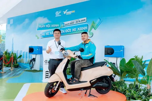 Tạm biệt xe xăng cũ, lên đời xe điện dễ dàng tại “Ngày hội thu xăng đổi điện” tháng 8 Tạm biệt xe xăng cũ, lên đời xe điện dễ dàng tại “Ngày hội thu xăng đổi điện” tháng 8