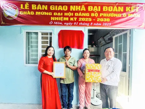 Xây dựng, sửa chữa 78 căn nhà Đại đoàn kết