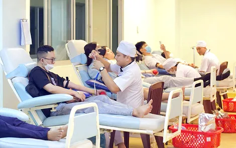 Bệnh viện Huyết học - Truyền máu TP Cần Thơ tiếp nhận máu tất cả các ngày trong tuần Bệnh viện Huyết học - Truyền máu TP Cần Thơ tiếp nhận máu tất cả các ngày trong tuần