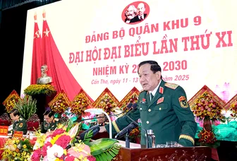 Đại hội đại biểu Đảng bộ Quân khu 9 lần thứ XI, nhiệm kỳ 2025-2030 Đại hội đại biểu Đảng bộ Quân khu 9 lần thứ XI, nhiệm kỳ 2025-2030
