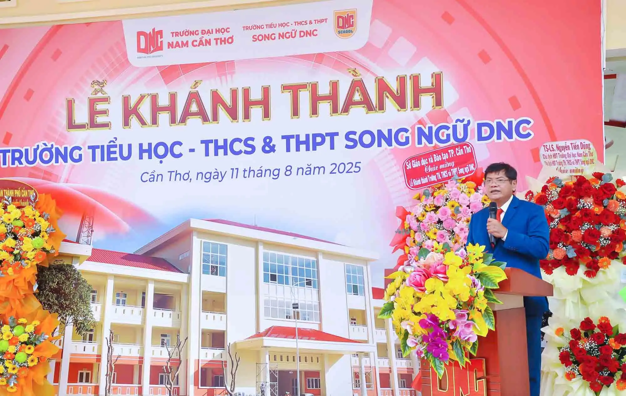 Khánh thành Trường Tiểu học, THCS và THPT song ngữ DNC