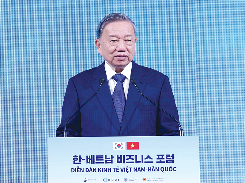 Tổng Bí thư Tô Lâm dự Diễn đàn Kinh tế Việt Nam - Hàn Quốc